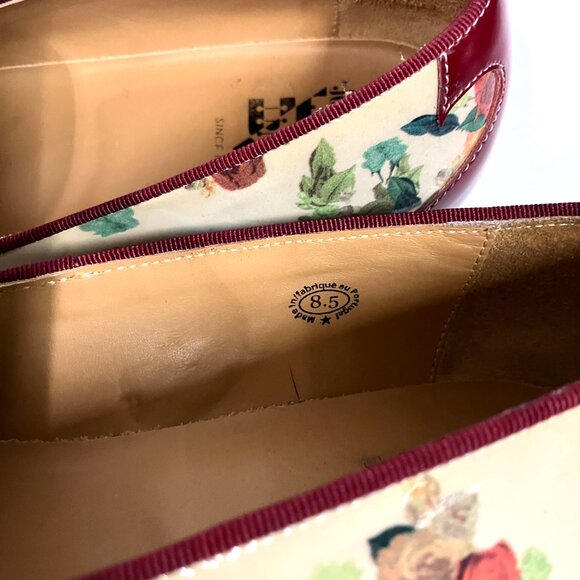 *GENTLY USED!* Fluevog 2020 Chill out TOBIAS, Floral, Size Men\'s 8.5 (W10.5)! main image 5